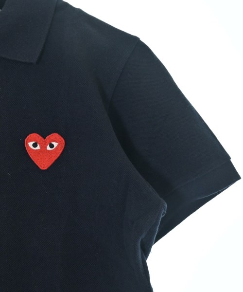 PLAY COMME des GARCONS（プレイコムデギャルソン）ポロシャツ 紺 サイズ:M レディース/2200695593124