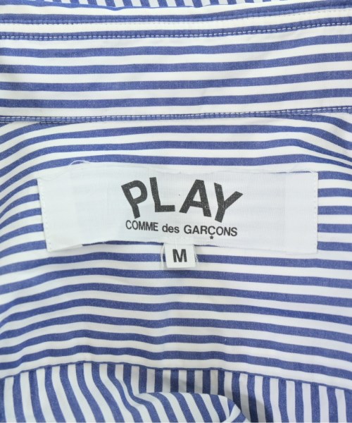 PLAY COMME des GARCONS（プレイコムデギャルソン）カジュアルシャツ 白 サイズ:M メンズ/2200701147013