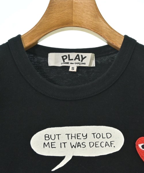 PLAY COMME des GARCONS（プレイコムデギャルソン）Tシャツ・カットソー 黒 サイズ:S レディース/2200701375157