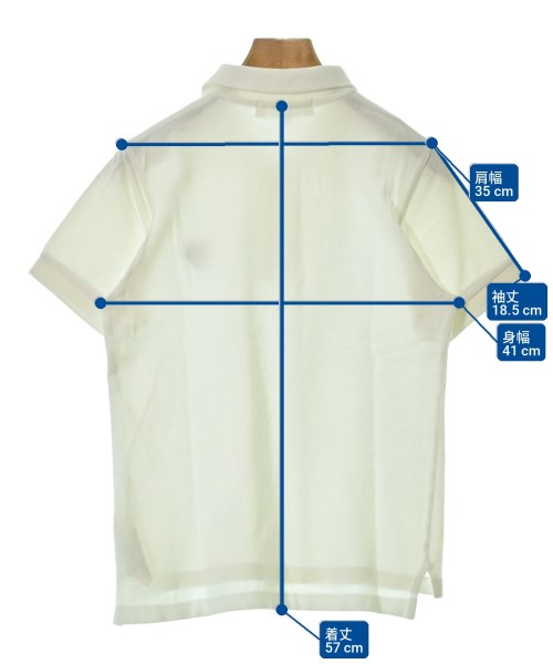 PLAY COMME des GARCONS（プレイコムデギャルソン）ポロシャツ 白 サイズ:S レディース/2200701375164