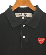 PLAY COMME des GARCONS（プレイコムデギャルソン）ポロシャツ 黒 サイズ:L メンズ/2200701553159