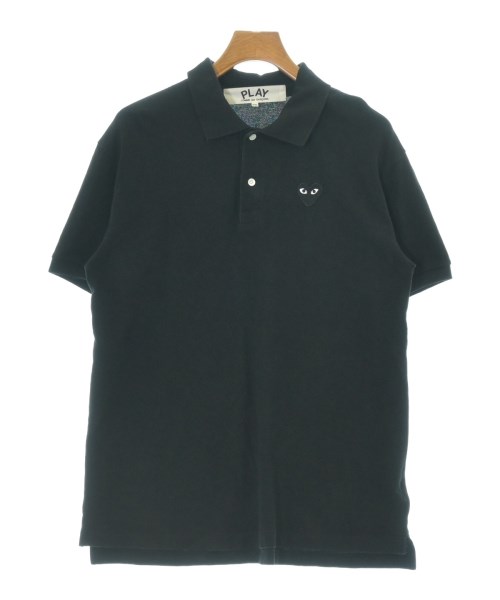 PLAY COMME des GARCONS(プレイコムデギャルソン)ポロシャツ 黒 サイズ:XXL/2200701737030