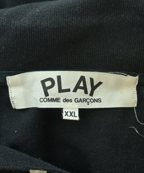 PLAY COMME des GARCONS（プレイコムデギャルソン）ポロシャツ 黒 サイズ:XXL メンズ/2200701737030