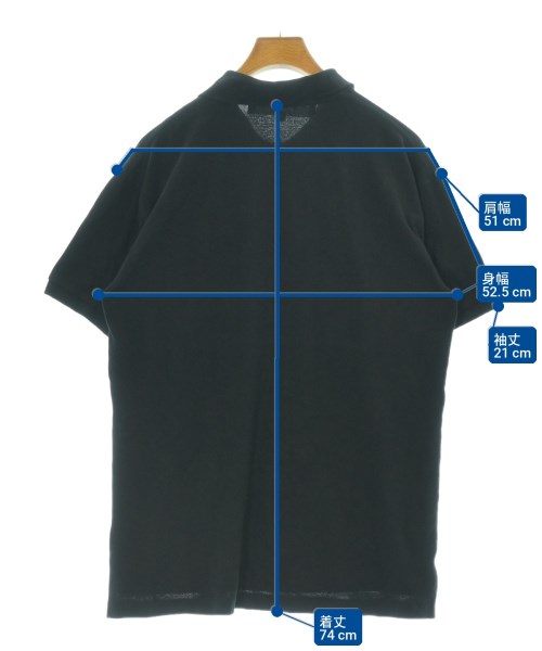 PLAY COMME des GARCONS（プレイコムデギャルソン）ポロシャツ 黒 サイズ:XXL メンズ/2200701737030