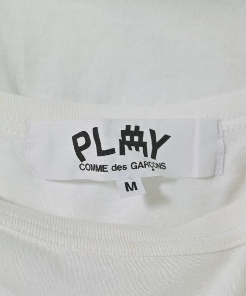 PLAY COMME des GARCONS（プレイコムデギャルソン）Tシャツ・カットソー 白 サイズ:M レディース/2200697405104