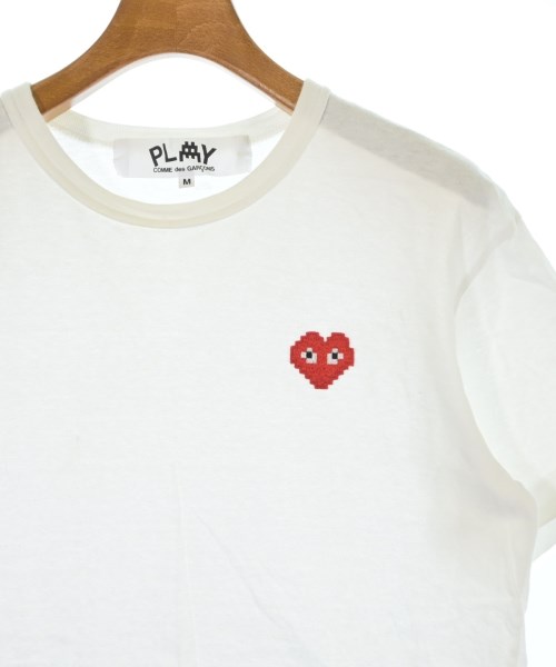 PLAY COMME des GARCONS（プレイコムデギャルソン）Tシャツ・カットソー 白 サイズ:M レディース/2200697405104