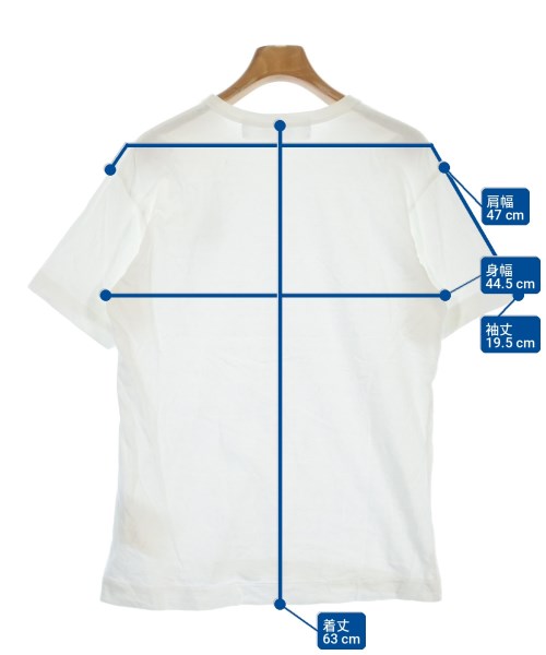 PLAY COMME des GARCONS（プレイコムデギャルソン）Tシャツ・カットソー 白 サイズ:M レディース/2200697405104