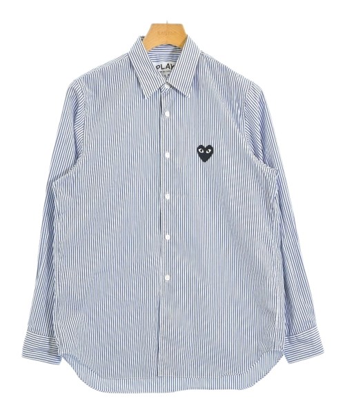 PLAY COMME des GARCONS(プレイコムデギャルソン)カジュアルシャツ 紺 サイズ:S/2200700858033