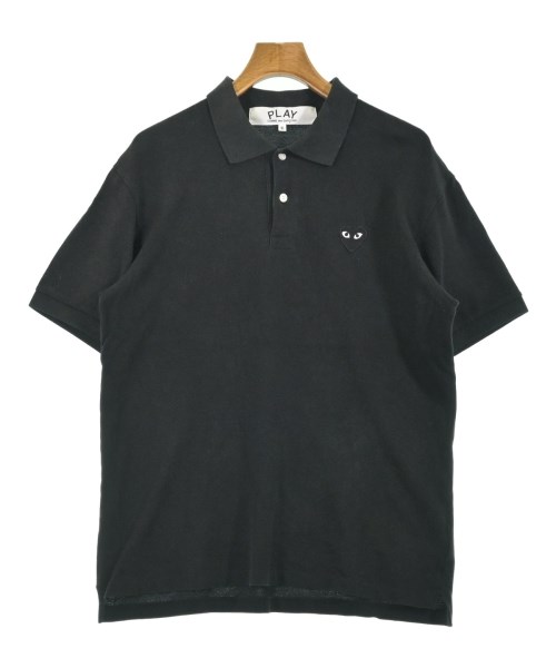 PLAY COMME des GARCONS(プレイコムデギャルソン)ポロシャツ 黒 サイズ:XL/2200702105036