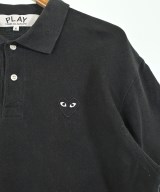 PLAY COMME des GARCONS（プレイコムデギャルソン）ポロシャツ 黒 サイズ:XL メンズ/2200702105036