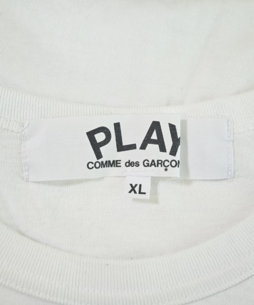 PLAY COMME des GARCONS（プレイコムデギャルソン）Tシャツ・カットソー 白 サイズ:XL メンズ/2200628211057