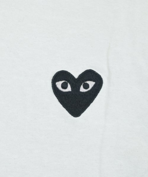 PLAY COMME des GARCONS（プレイコムデギャルソン）Tシャツ・カットソー 白 サイズ:XL メンズ/2200628211057
