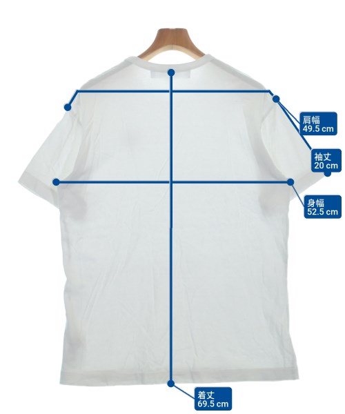 PLAY COMME des GARCONS（プレイコムデギャルソン）Tシャツ・カットソー 白 サイズ:XL メンズ/2200628211057