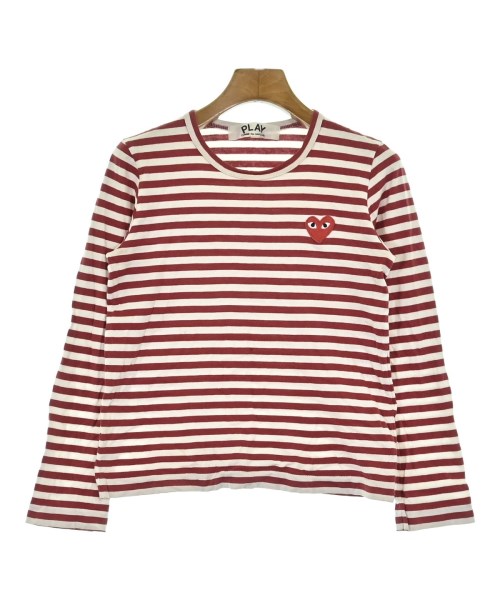 PLAY COMME des GARCONS(プレイコムデギャルソン)Tシャツ・カットソー 赤 サイズ:S/2200655965039