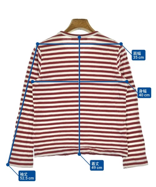 PLAY COMME des GARCONS（プレイコムデギャルソン）Tシャツ・カットソー 赤 サイズ:S レディース/2200655965039