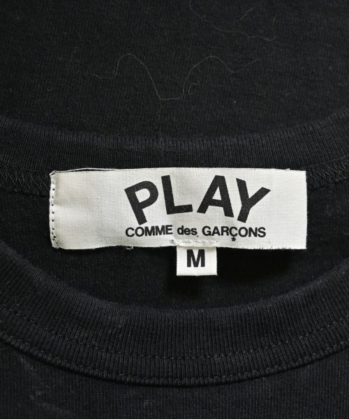 PLAY COMME des GARCONS（プレイコムデギャルソン）Tシャツ・カットソー 黒 サイズ:M レディース/2200649078103