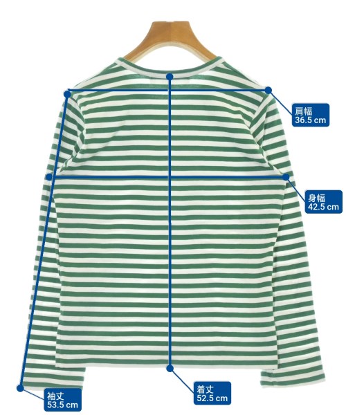 PLAY COMME des GARCONS（プレイコムデギャルソン）Tシャツ・カットソー 緑 サイズ:M レディース/2200656326037
