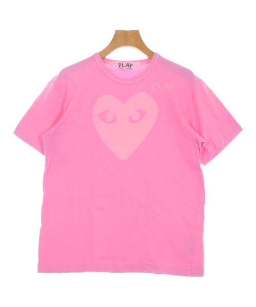 PLAY COMME des GARCONS(プレイコムデギャルソン)Tシャツ・カットソー ピンク サイズ:M/2200650825093