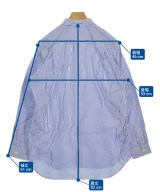 PLAY COMME des GARCONS（プレイコムデギャルソン）カジュアルシャツ 青 サイズ:L メンズ/2200645191035