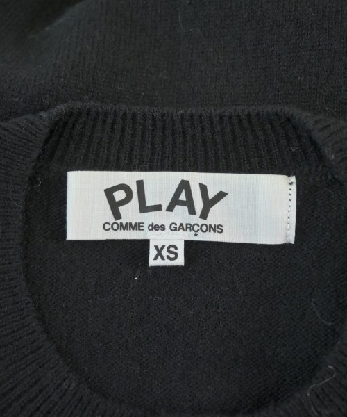 PLAY COMME des GARCONS（プレイコムデギャルソン）カーディガン 黒 サイズ:XS レディース/2200650497160