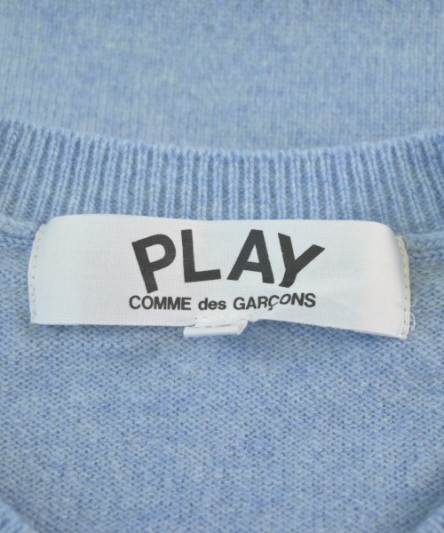 PLAY COMME des GARCONS（プレイコムデギャルソン）カーディガン 青 サイズ:XS レディース/2200650497177