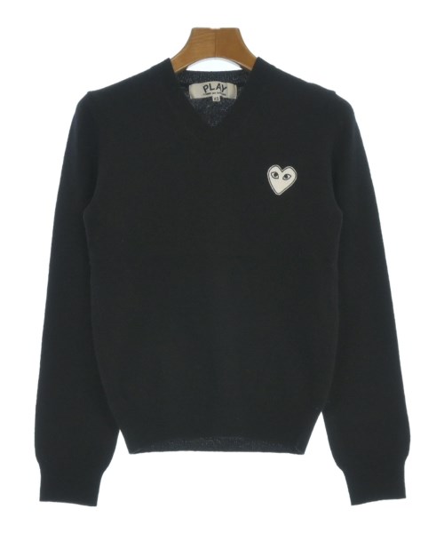 PLAY COMME des GARCONS(プレイコムデギャルソン)ニット・セーター 黒 サイズ:XS/2200650497184