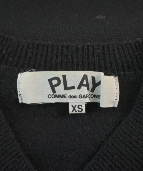 PLAY COMME des GARCONS（プレイコムデギャルソン）ニット・セーター 黒 サイズ:XS レディース/2200650497184