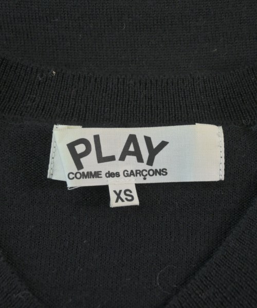 PLAY COMME des GARCONS（プレイコムデギャルソン）ニット・セーター 黒 サイズ:XS レディース/2200650497191