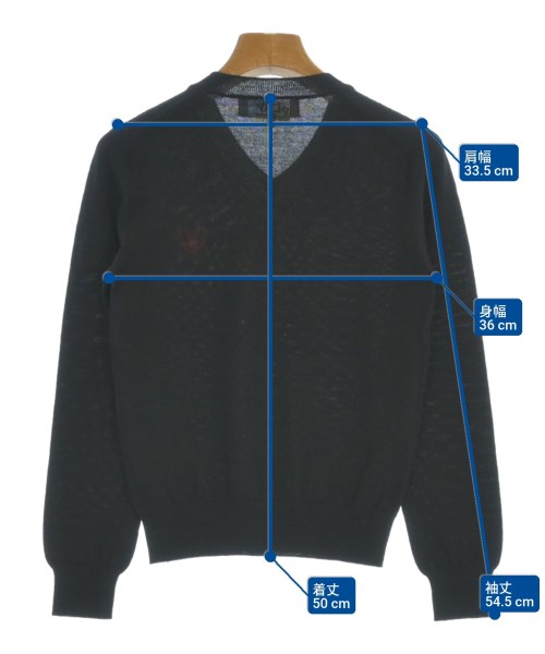 PLAY COMME des GARCONS（プレイコムデギャルソン）ニット・セーター 黒 サイズ:XS レディース/2200650497191