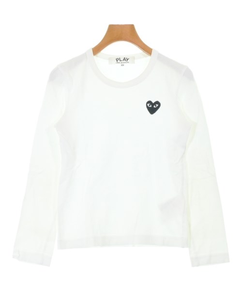 PLAY COMME des GARCONS(プレイコムデギャルソン)Tシャツ・カットソー 白 サイズ:XS/2200650497238