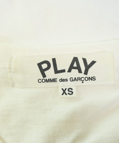 PLAY COMME des GARCONS（プレイコムデギャルソン）Tシャツ・カットソー 白 サイズ:XS レディース/2200650497238