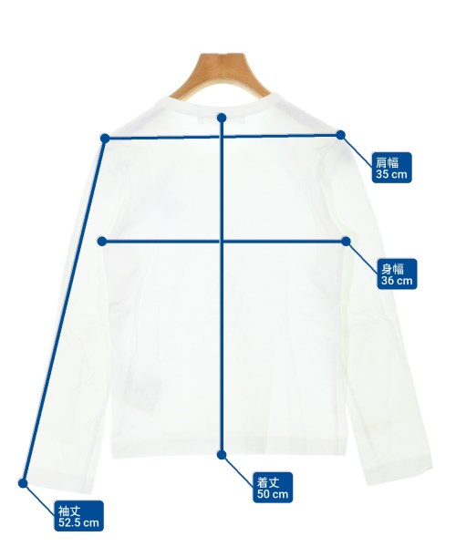 PLAY COMME des GARCONS（プレイコムデギャルソン）Tシャツ・カットソー 白 サイズ:XS レディース/2200650497238