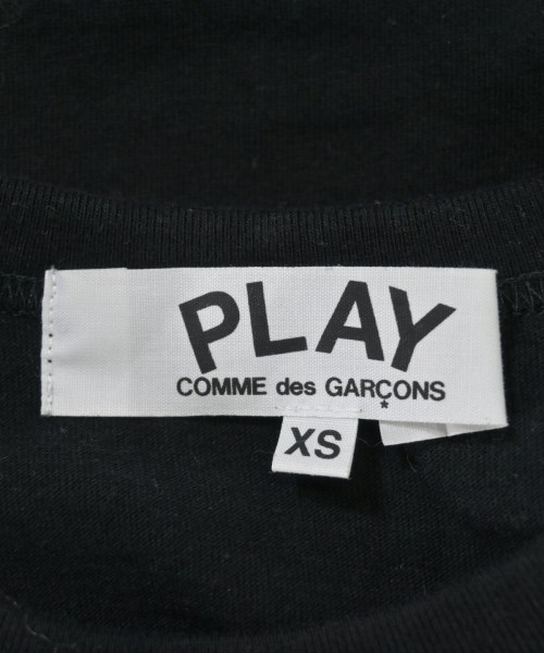 PLAY COMME des GARCONS（プレイコムデギャルソン）Tシャツ・カットソー 黒 サイズ:XS レディース/2200650497252