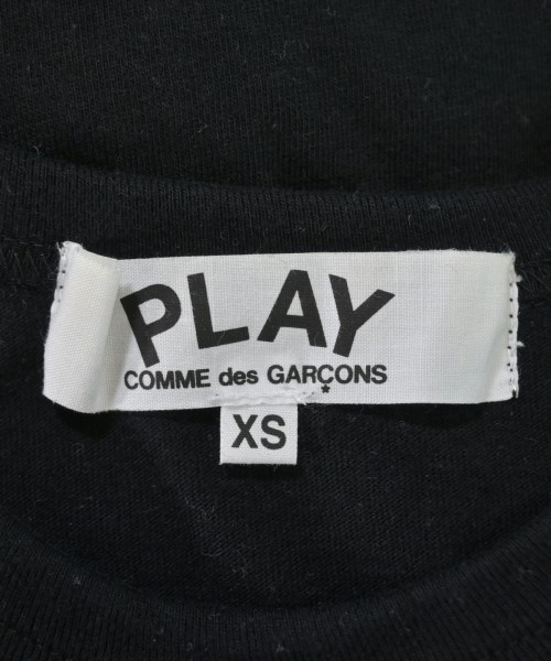 PLAY COMME des GARCONS（プレイコムデギャルソン）Tシャツ・カットソー 黒 サイズ:XS レディース/2200650497269
