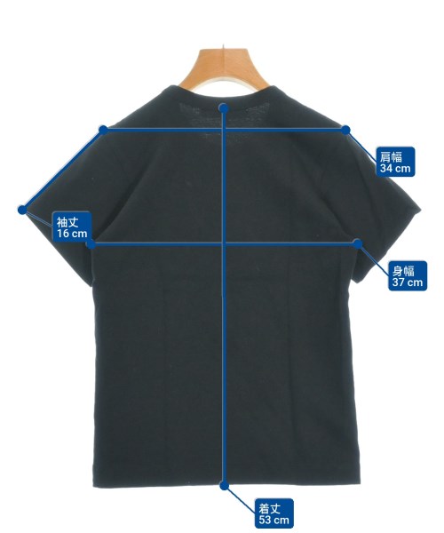 PLAY COMME des GARCONS（プレイコムデギャルソン）Tシャツ・カットソー 黒 サイズ:XS レディース/2200650497269