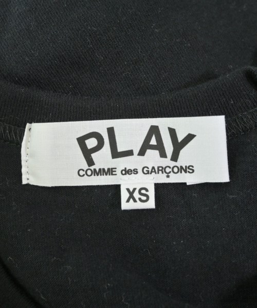 PLAY COMME des GARCONS（プレイコムデギャルソン）Tシャツ・カットソー 黒 サイズ:XS レディース/2200650497276