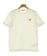 PLAY COMME des GARCONS（プレイコムデギャルソン）Tシャツ・カットソー 白 サイズ:M レディース/2200657105105