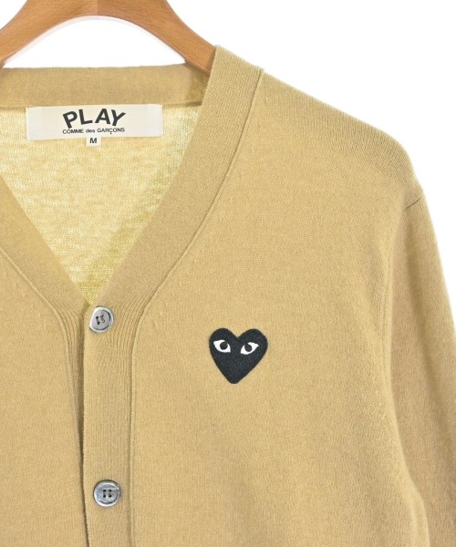 PLAY COMME des GARCONS（プレイコムデギャルソン）カーディガン ベージュ サイズ:M メンズ/2200657154028
