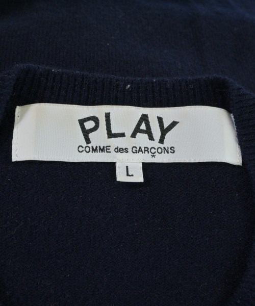 PLAY COMME des GARCONS（プレイコムデギャルソン）カーディガン 紺 サイズ:L メンズ/2200657797010