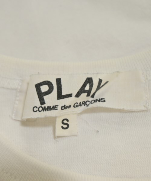 PLAY COMME des GARCONS（プレイコムデギャルソン）Tシャツ・カットソー 白 サイズ:S レディース/2200653332222