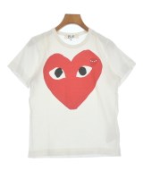 PLAY COMME des GARCONS（プレイコムデギャルソン）Tシャツ・カットソー 白 サイズ:S レディース/2200653332222