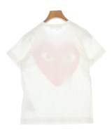 PLAY COMME des GARCONS（プレイコムデギャルソン）Tシャツ・カットソー 白 サイズ:S レディース/2200653332222