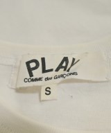 PLAY COMME des GARCONS（プレイコムデギャルソン）Tシャツ・カットソー 白 サイズ:S レディース/2200653332222