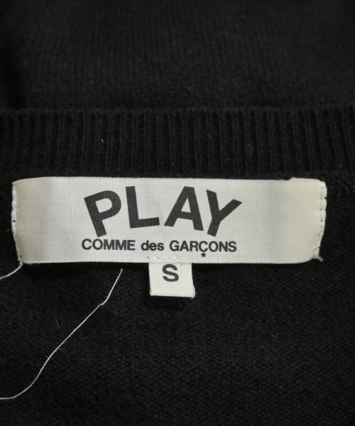 PLAY COMME des GARCONS（プレイコムデギャルソン）カーディガン 黒 サイズ:S レディース/2200658312045
