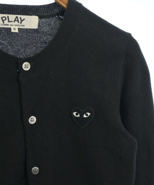 PLAY COMME des GARCONS（プレイコムデギャルソン）カーディガン 黒 サイズ:S レディース/2200658312045