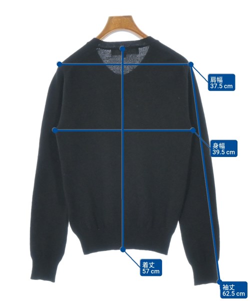 PLAY COMME des GARCONS（プレイコムデギャルソン）カーディガン 黒 サイズ:S レディース/2200658312045