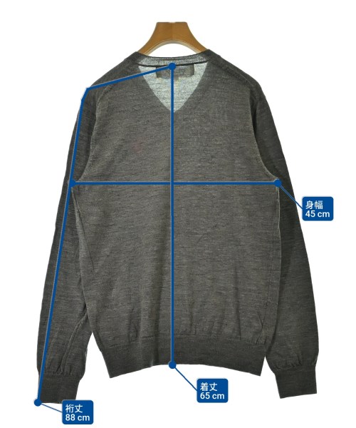 PLAY COMME des GARCONS（プレイコムデギャルソン）ニット・セーター グレー サイズ:M レディース/2200653812335