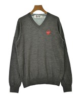PLAY COMME des GARCONS（プレイコムデギャルソン）ニット・セーター グレー サイズ:M レディース/2200653812335