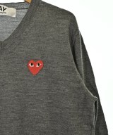 PLAY COMME des GARCONS（プレイコムデギャルソン）ニット・セーター グレー サイズ:M レディース/2200653812335