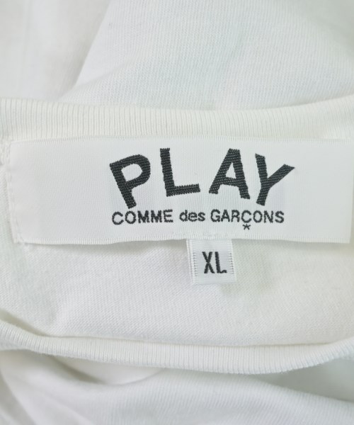 PLAY COMME des GARCONS（プレイコムデギャルソン）Tシャツ・カットソー 白 サイズ:XL メンズ/2200660907093